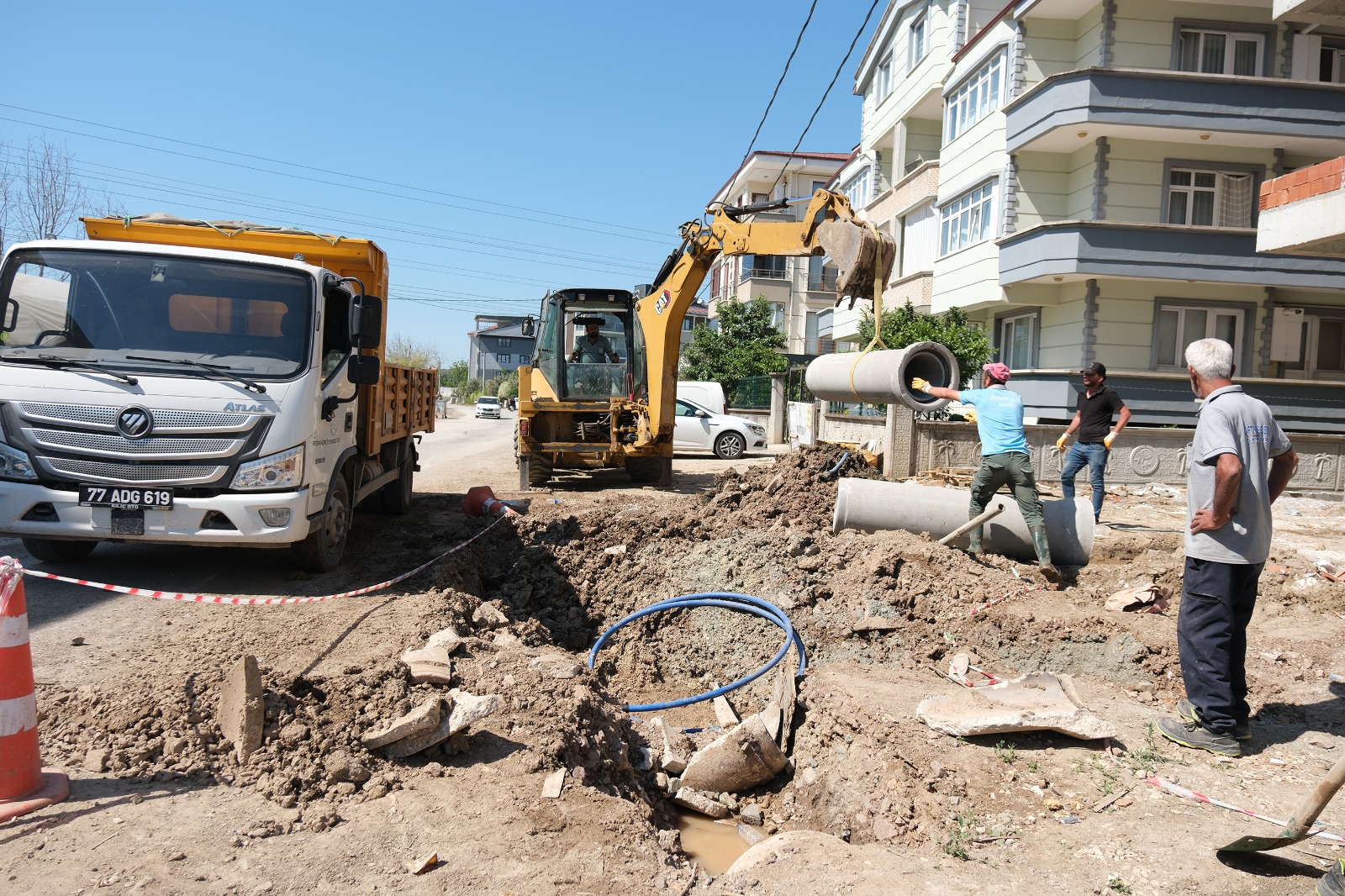 Bilge Kaan Caddesi’nde Asfalt Öncesi Altyapı Hamlesi Tamamlandı: Mehmet Akif Ersoy Mahallesi’nde Ulaşım Konforu Artıyor