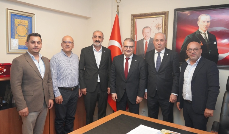 YTSO’dan İl Kültür ve Turizm Müdürü Bayram’a Hayırlı Olsun Ziyareti 6 YTSO’dan İl Kültür ve Turizm Müdürü Bayram’a Hayırlı Olsun Ziyareti