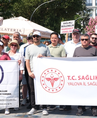 Çiftlikköy’de "Hareket Yaşını Öğren, Sağlıklı Yaşa" Yürüyüşü Yoğun Katılımla Gerçekleştirildi