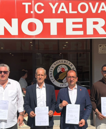CHP Yalova Delegeleri Kurultay İçin İmza Verdi: “Seçilmiş Genel Başkanımız Özgür Özel’dir”