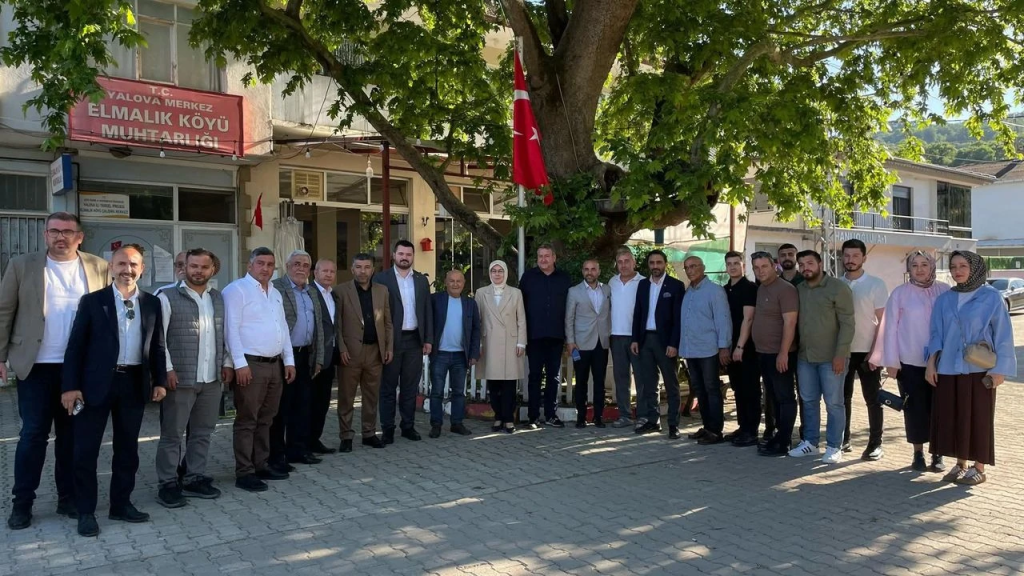 AK Parti Yalova Teşkilatından Bayramın Son Gününde Köy Çıkarması: Vatandaşların Talepleri Yerinde Dinlendi