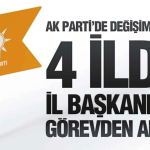 AK Parti’de 4 İlde Görev Değişimi! Adana, Diyarbakır, Giresun ve Siirt’te Yeni Dönem