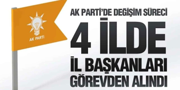 AK Parti’de 4 İlde Görev Değişimi! Adana, Diyarbakır, Giresun ve Siirt’te Yeni Dönem