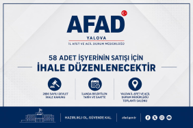 Yalova'da 58 İşyeri Satışa Çıkıyor: AFAD'dan Açık Teklif İhalesi