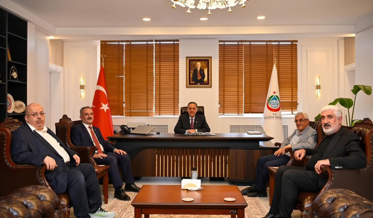 Yalova Valisi Dr. Ahmet Hamdi Usta’ya Yoğun Ziyaret Trafiği: 6 Yalova Valisi Dr. Ahmet Hamdi Usta’ya Yoğun Ziyaret Trafiği: