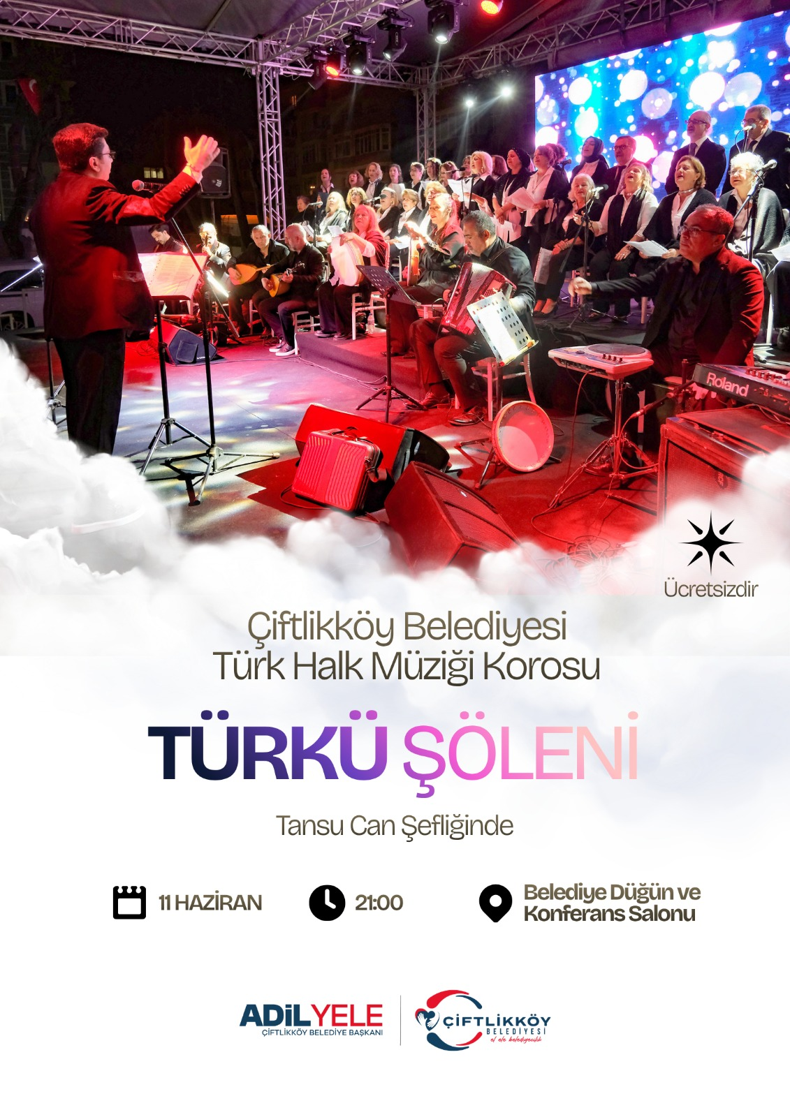 Çiftlikköy Belediyesi THM Korosu’ndan “Türkü Şöleni” Müjdesi