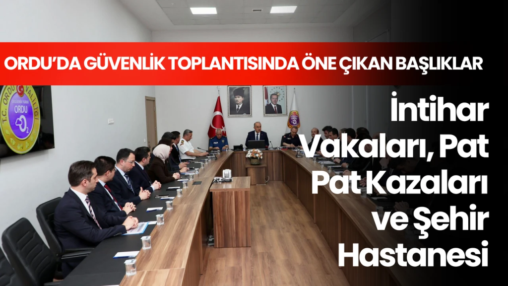 Vali Muammer Erol’dan İntihar Vakaları ve Pat Pat Kazalarına İlişkin Önemli Uyarılar