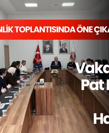 Vali Muammer Erol’dan İntihar Vakaları ve Pat Pat Kazalarına İlişkin Önemli Uyarılar