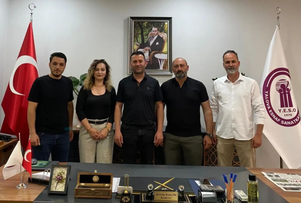 TEDB Yalova Yönetiminden Oda Başkanı Aydın Kacir’e Ziyaret