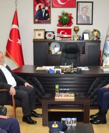Jandarma Komutanlarından Başkan Arslan’a Nezaket Ziyareti 2 Jandarma Komutanlarından Başkan Arslan’a Nezaket Ziyareti