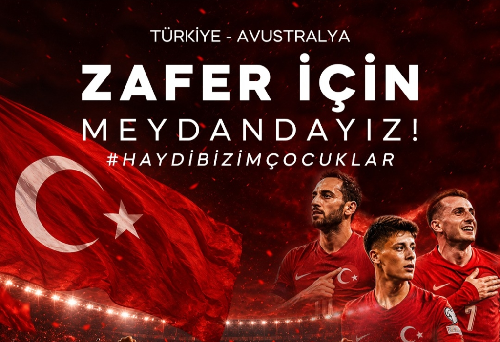 Yalova’da Milli Heyecan Cumhuriyet Meydanı’nda Yaşanacak: Türkiye–Avustralya Maçı Dev Ekranda Yayınlanacak