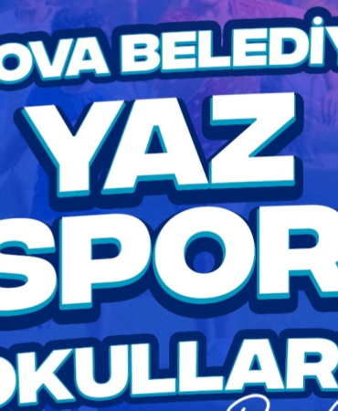 YALOVA BELEDİYESİ YAZ SPOR OKULLARI İÇİN KAYITLAR BAŞLIYOR