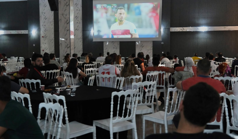 Çiftlikköy, Paraguay Maçı Heyecanını Birlikte Yaşadı