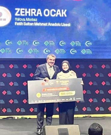 Zehra Ocak’tan Türkiye İkinciliği: Fetih Ruhu Yarışmaları’nda Yalova’ya Büyük Gurur