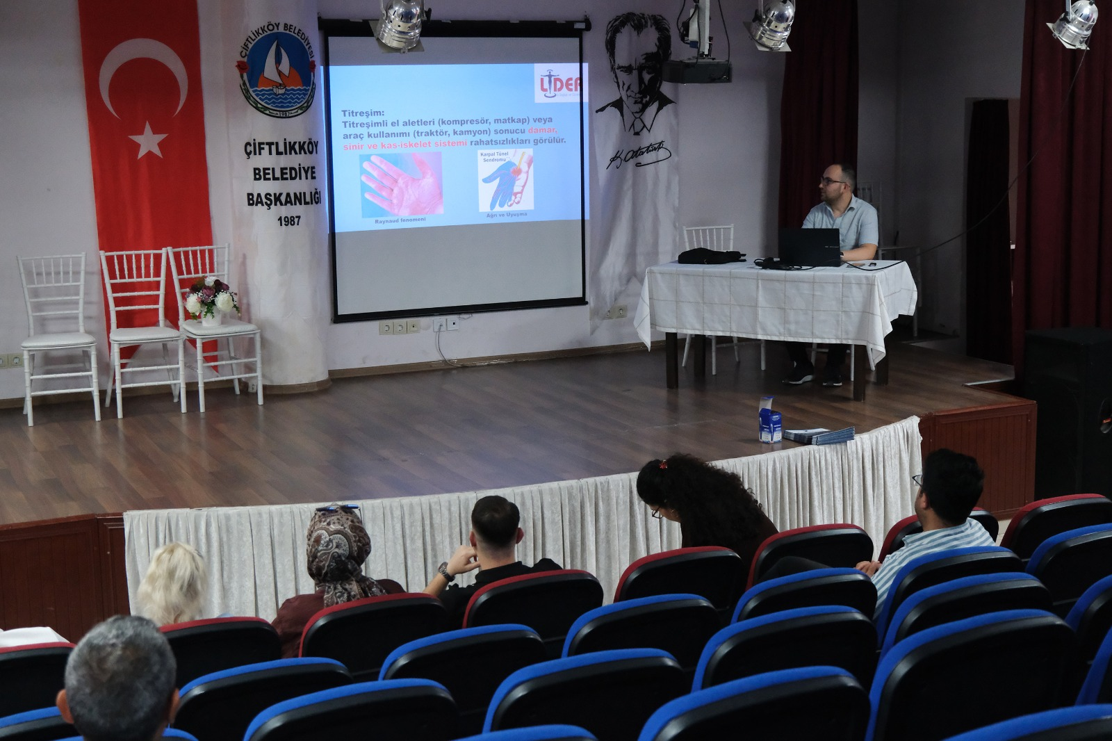 Çiftlikköy Belediyesi’nde İş Sağlığı ve Güvenliği Eğitimleri Başladı