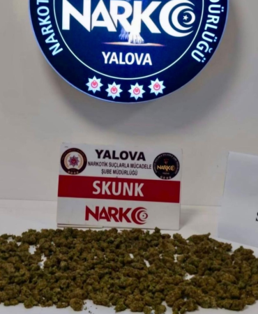 Yalova'da Narkotik Operasyonu: 335 Gram Uyuşturucu Ele Geçirildi