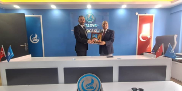 MHP Yalova Teşkilatından Ülkü Ocakları’na Ziyaret: Soner Şahin’e Hayırlı Olsun Mesajı