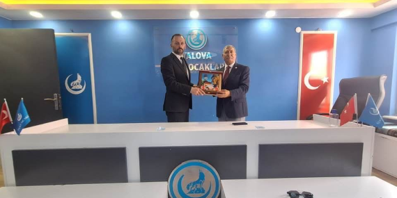 MHP Yalova Teşkilatından Ülkü Ocakları’na Ziyaret: Soner Şahin’e Hayırlı Olsun Mesajı