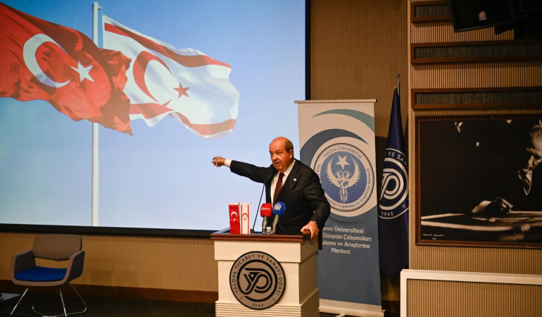 Yalova’da KKTC’nin Stratejik Önemi Konferansı: Cumhurbaşkanı Ersin Tatar’dan Doğu Akdeniz ve Kıbrıs Mesajları