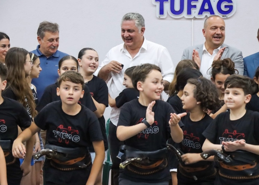 Minik Halk Oyuncularına Şampiyona Öncesi Moral Desteği: Başkan Gürel’den TUFAG Ekibine Ziyaret