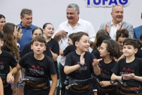 Minik Halk Oyuncularına Şampiyona Öncesi Moral Desteği: Başkan Gürel’den TUFAG Ekibine Ziyaret