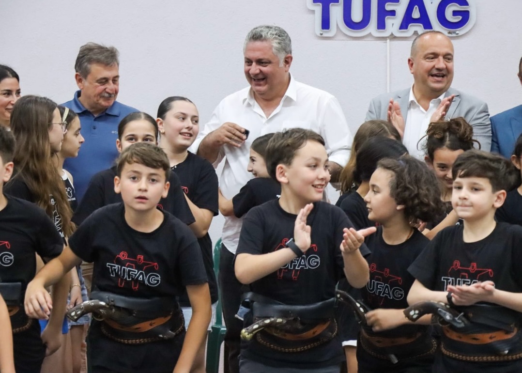 Minik Halk Oyuncularına Şampiyona Öncesi Moral Desteği: Başkan Gürel’den TUFAG Ekibine Ziyaret