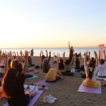 Dünya Yoga Günü Çiftlikköy Sahilinde Kutlandı