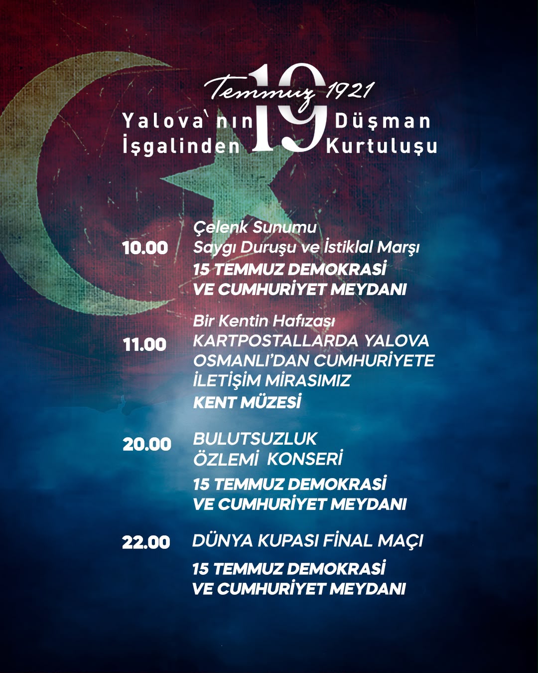 YALOVA KURTULUŞUNUN 105. YILINI COŞKUYLA KUTLAYACAK 4 YALOVA KURTULUŞUNUN 105. YILINI COŞKUYLA KUTLAYACAK