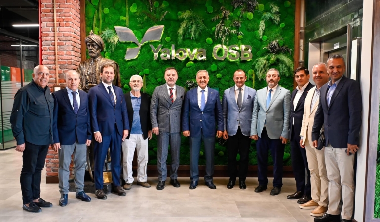 Yalova Makine İhtisas OSB'de Kritik Zirve! Yatırımlar, Altyapı ve Gelecek Vizyonu Masaya Yatırıldı 6 Yalova Makine İhtisas OSB'de Kritik Zirve! Yatırımlar, Altyapı ve Gelecek Vizyonu Masaya Yatırıldı