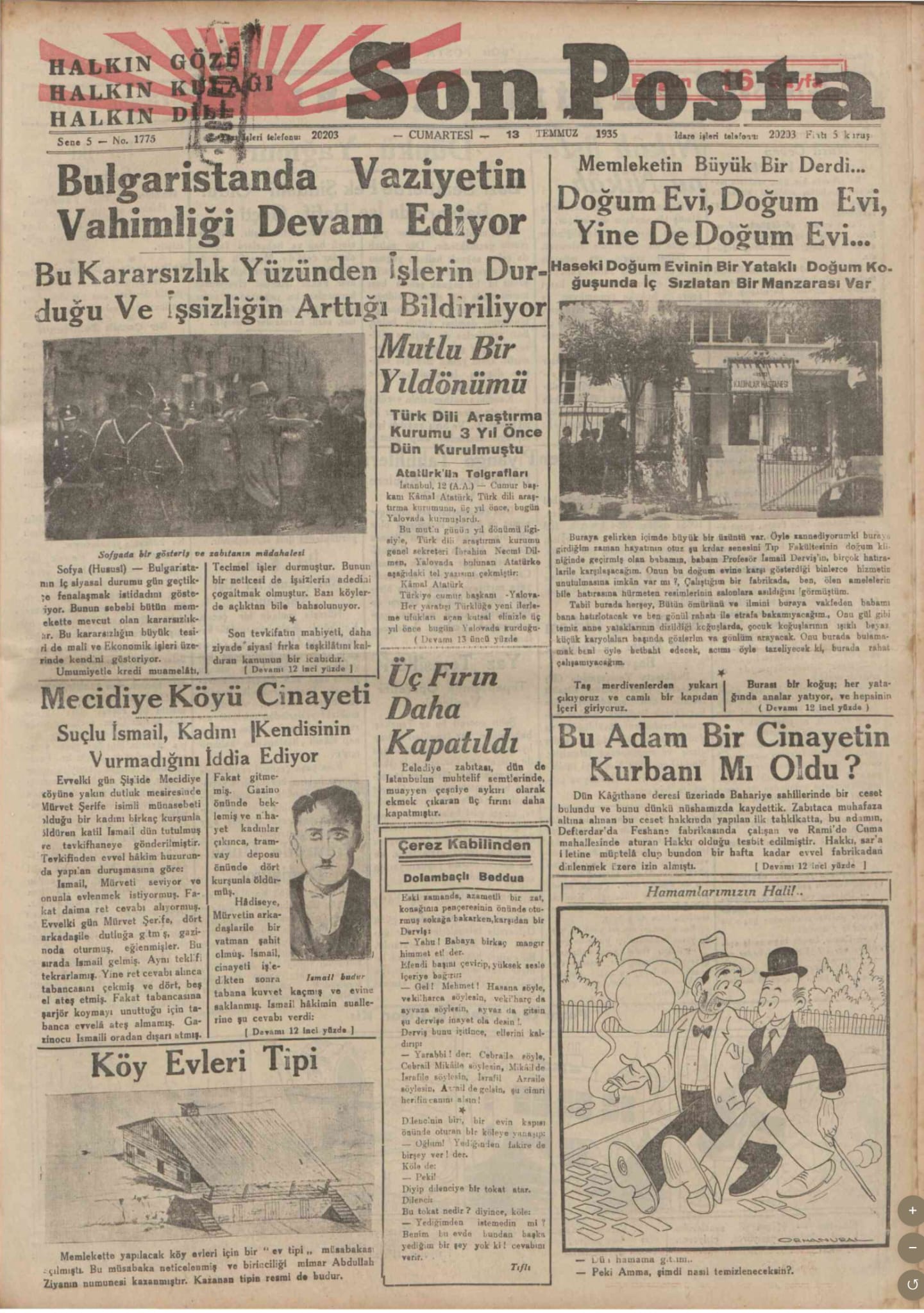 Türk Dil Kurumunun Kuruluş Yolunda Yalova’nın Tarihî Rolü Ortaya Çıktı: 1935 Tarihli Belge Dikkat Çekti 6 Türk Dil Kurumunun Kuruluş Yolunda Yalova’nın Tarihî Rolü Ortaya Çıktı: 1935 Tarihli Belge Dikkat Çekti