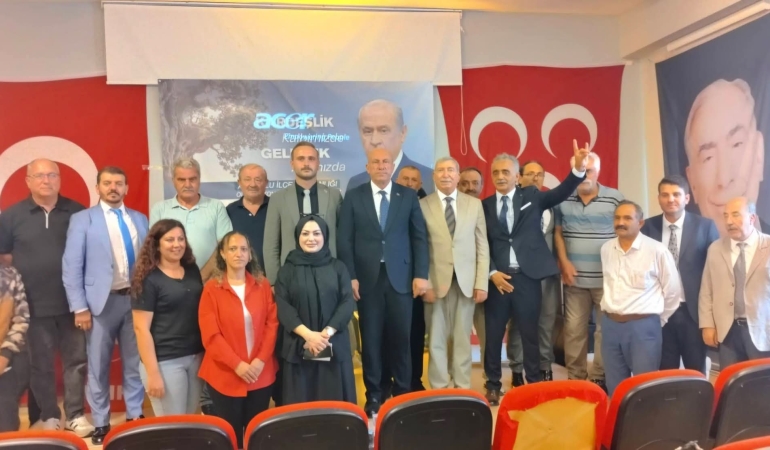 MHP Armutlu’da Güven Tazeledi: Yavuz Bayram Yeniden İlçe Başkanı Seçildi
