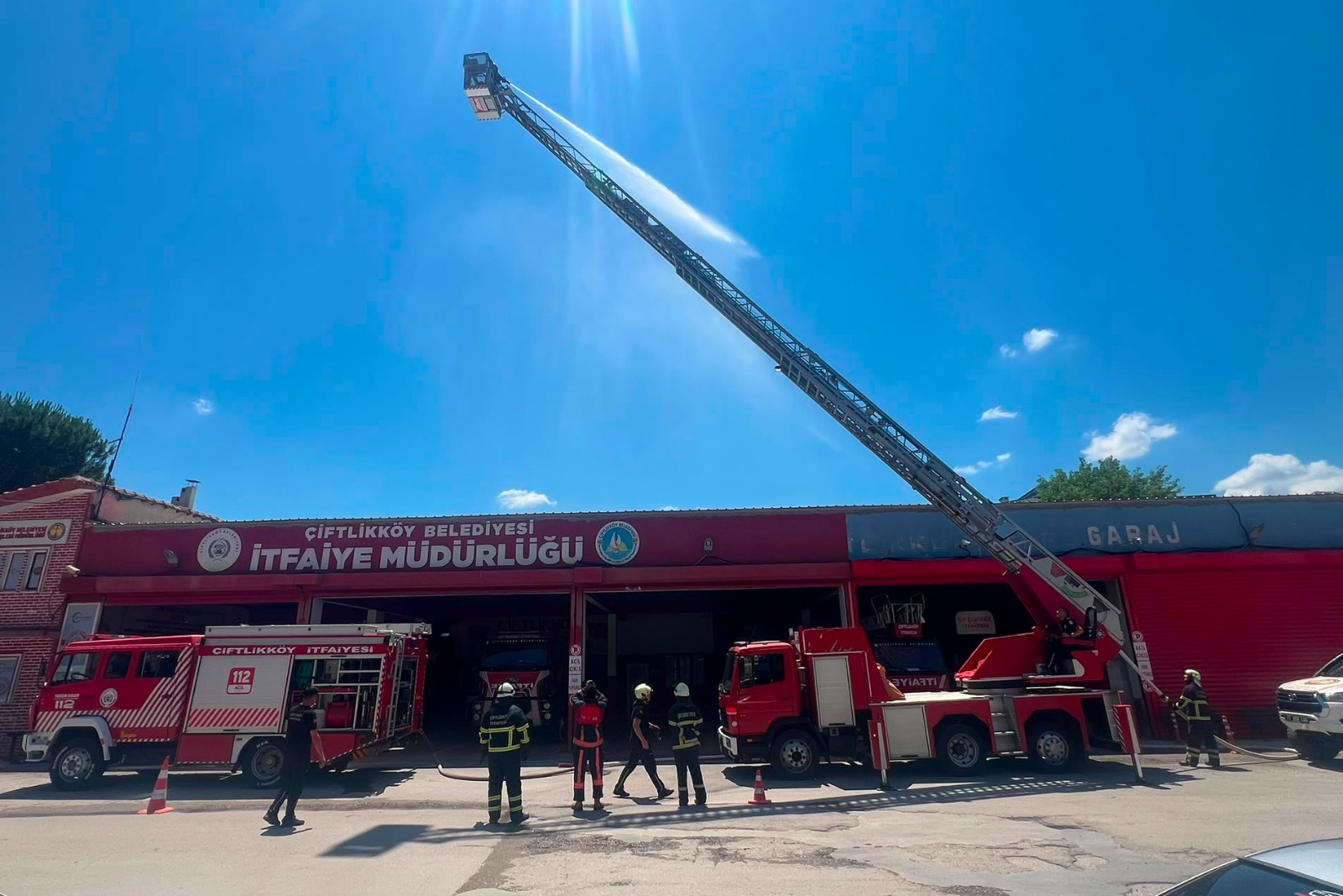 Çiftlikköy İtfaiyesi Haziran Ayında 92 Vakaya Müdahale Etti