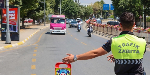 Yalova’da M Plakalı Minibüslere Sıkı Denetim