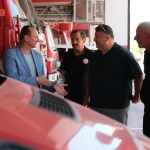 Başkan Adil Yele, Çiftlikköy İtfaiyesi’ni Ziyaret Etti: “İtfaiyecilerimizin Yanındayız”