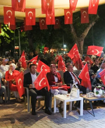 ÇİFTLİKKÖY’DE 15 TEMMUZ ETKİNLİKLERİ YAPILDI