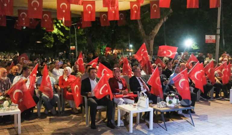 ÇİFTLİKKÖY’DE 15 TEMMUZ ETKİNLİKLERİ YAPILDI
