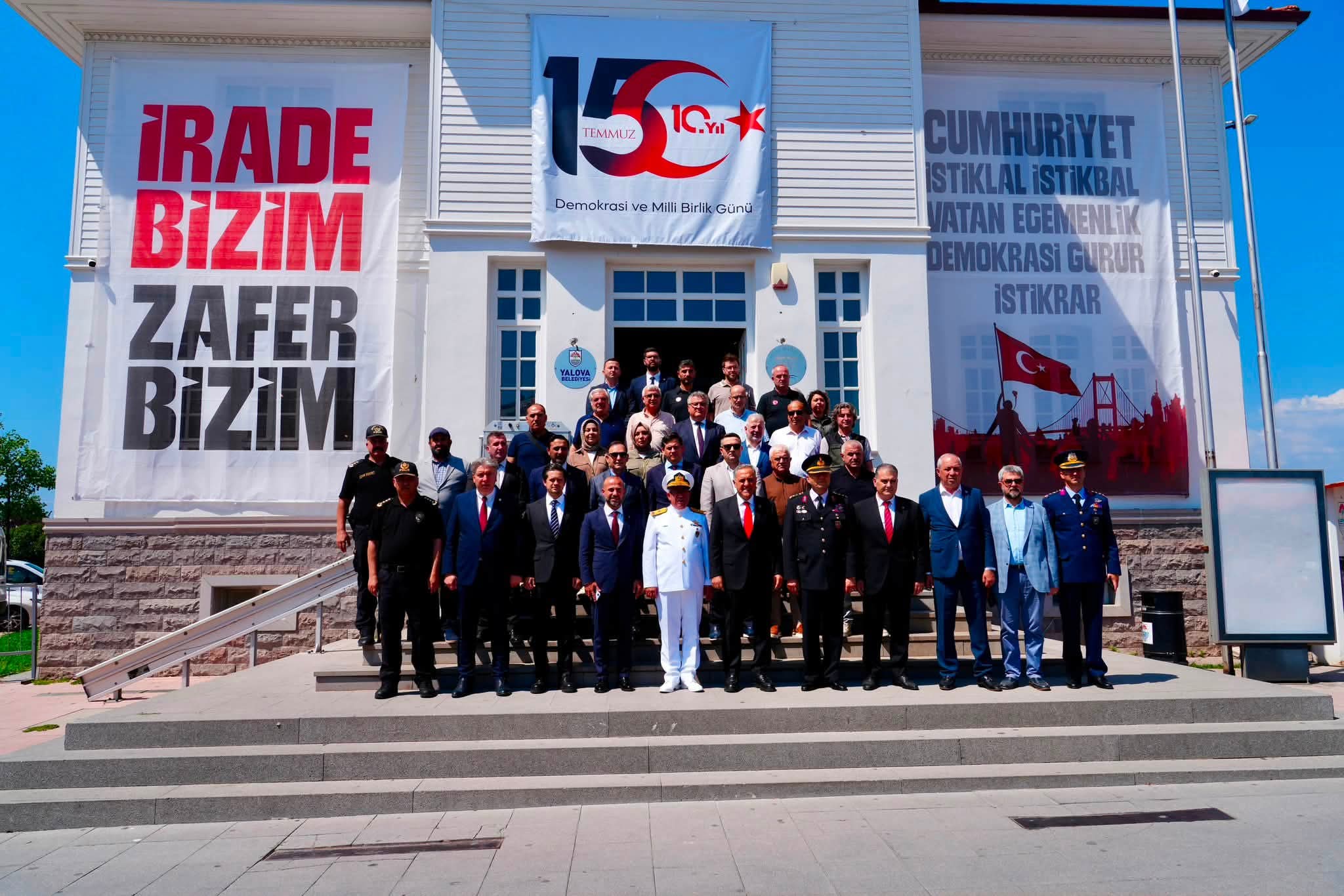 Yalova’da 15 Temmuz Demokrasi ve Milli Birlik Günü’nün 10. Yılında Anlamlı Anma Programları Düzenlendi