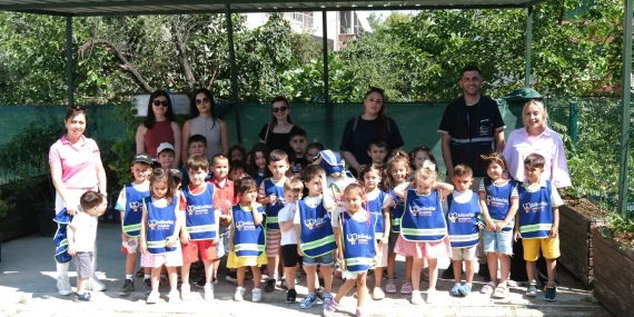 Minikler Sıfır Atık Merkezinde Çevre Bilinci Kazandı