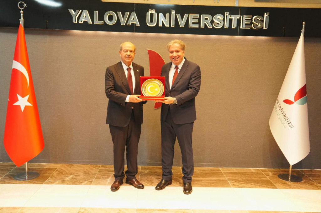KKTC Cumhurbaşkanı Ersin Tatar Yalova’da: “Doğu Akdeniz’de Türk Varlığı ve KKTC’nin Stratejik Önemi” Programına Katıldı