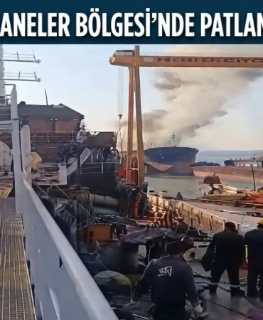 Altınova Tersaneler Bölgesi’nde Tankerde Patlama: Yaralı ve Can Kaybı Yok