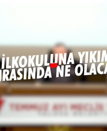 Yalova Belediyesi Temmuz Ayı Meclis Toplantısında Atatürk İlkokulu Alanı Gündemi: