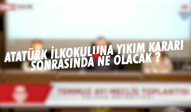 Yalova Belediyesi Temmuz Ayı Meclis Toplantısında Atatürk İlkokulu Alanı Gündemi: 1 Yalova Belediyesi Temmuz Ayı Meclis Toplantısında Atatürk İlkokulu Alanı Gündemi: