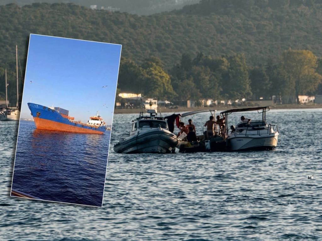 Yalova Açıklarında Deniz Kazası: Ticari Gemi Özel Tekneye Çarptı, 2 Kişi Son Anda Kurtuldu