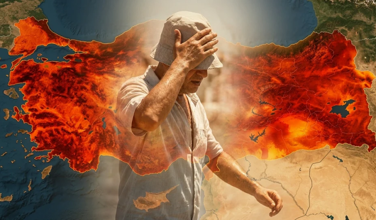 Meteoroloji’den Kritik Uyarı: Kavurucu Sıcaklar Geri Dönüyor! Türkiye Yeni Haftada Afrika Sıcaklarının Etkisine Giriyor