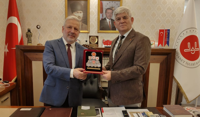 TSK Güçlendirme Vakfı’ndan Yalova İl Müftüsü İlyas Yılmaztürk’e Anlamlı Teşekkür Plaketi