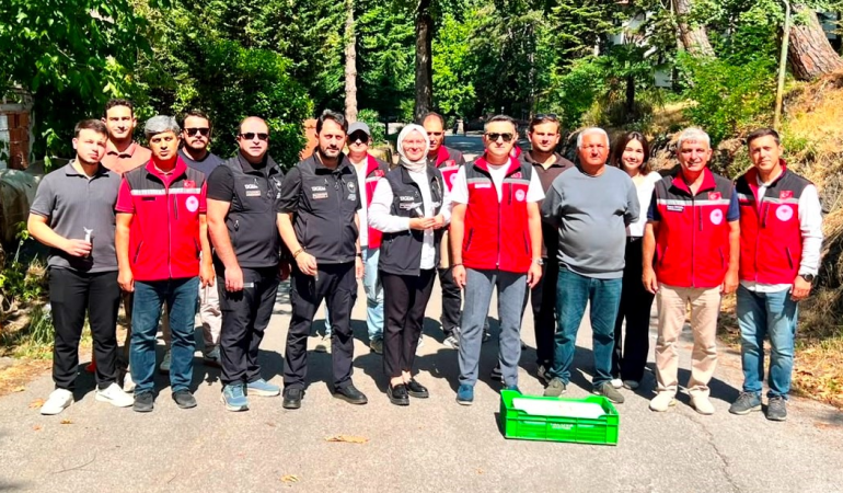 Yalova'da Kahverengi Kokarcaya Karşı Biyolojik Mücadele: 5 Bin Samuray Arısı Doğaya Salındı