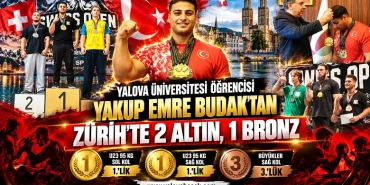 Yalova Üniversitesi Öğrencisi Yakup Emre Budak’tan Zürih’te 2 Altın, 1 Bronz Madalya 24 Yalova Üniversitesi Öğrencisi Yakup Emre Budak’tan Zürih’te 2 Altın, 1 Bronz Madalya
