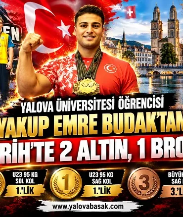 Yalova Üniversitesi Öğrencisi Yakup Emre Budak’tan Zürih’te 2 Altın, 1 Bronz Madalya 8 Yalova Üniversitesi Öğrencisi Yakup Emre Budak’tan Zürih’te 2 Altın, 1 Bronz Madalya