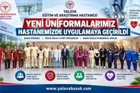 Yalova Eğitim ve Araştırma Hastanesi’nde Yeni Üniforma Dönemi Başladı 14 Yalova Eğitim ve Araştırma Hastanesi’nde Yeni Üniforma Dönemi Başladı