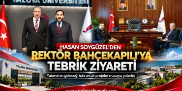 Hasan Soygüzel’den Rektör Bahçekapılı’ya Tebrik Ziyareti